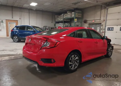 2017 Honda Civic Ex from USA, damaged, VIN 2HGFC2F74HH535634